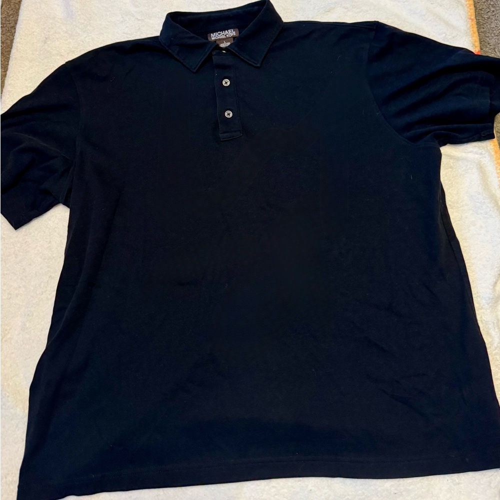 Michael Kors Black Polo Shirt